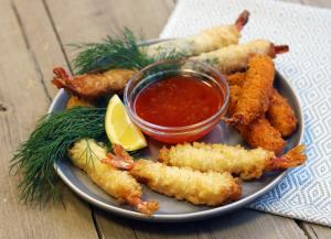 Battered Tempura Prawns